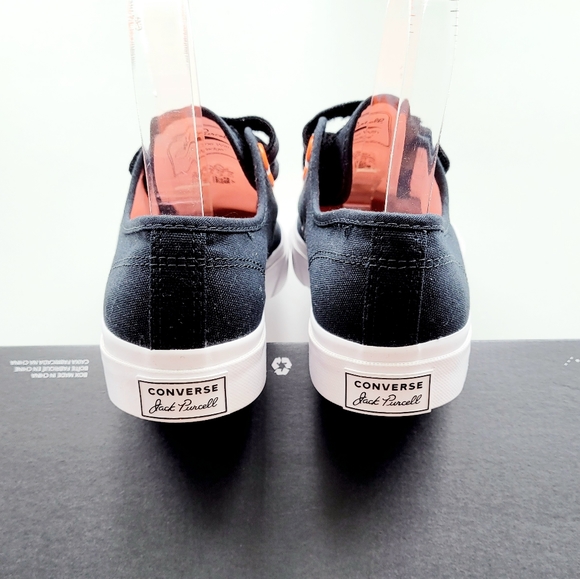 Converse JP 3V OX Black/White/Total Orange - Picture 4 of 6